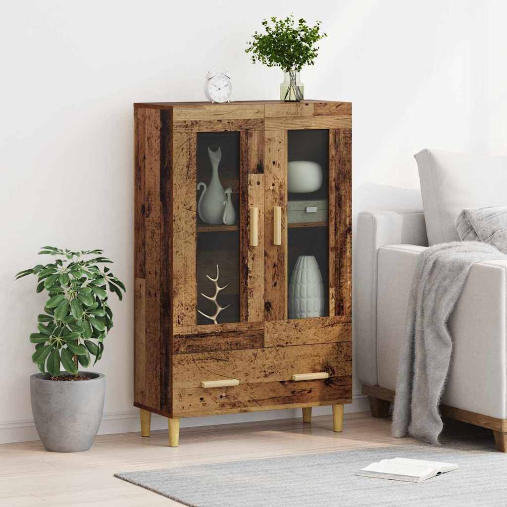 Highboard Old Wood 70 x 31 x 115 cm Engineered Wood