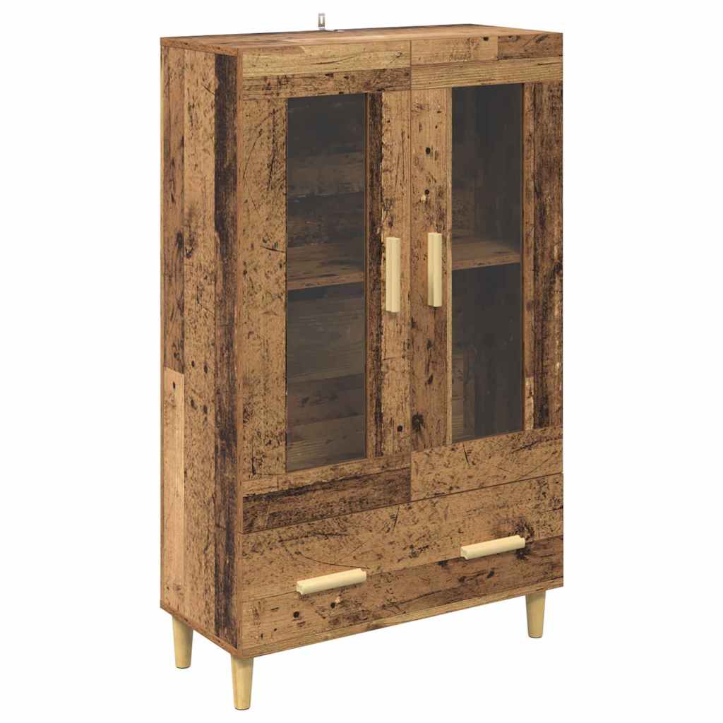 Highboard Old Wood 70 x 31 x 115 cm Engineered Wood