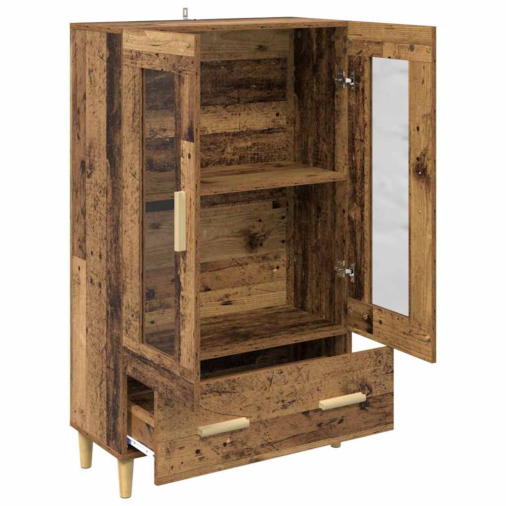 Highboard Old Wood 70 x 31 x 115 cm Engineered Wood