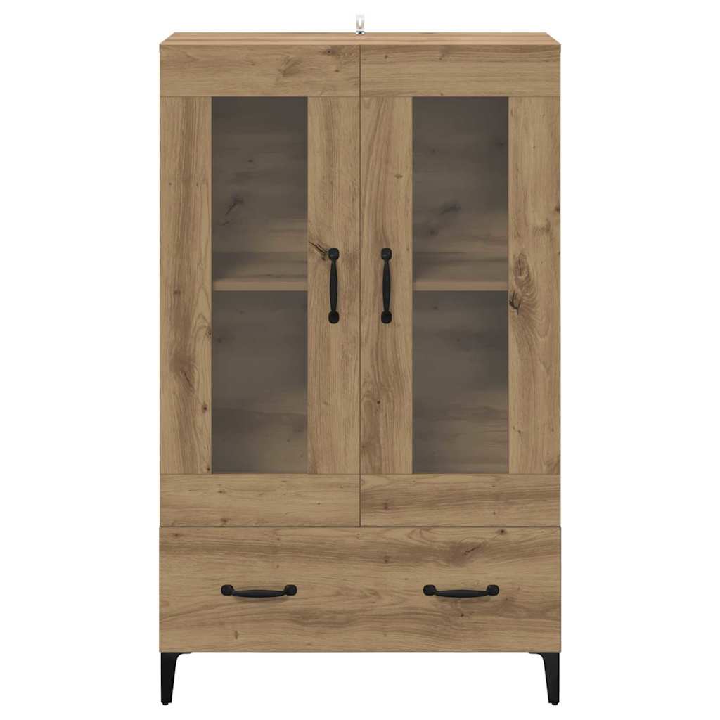 Highboard Artisan Oak 70 x 31 x 115 cm Engineered Wood and Iron
