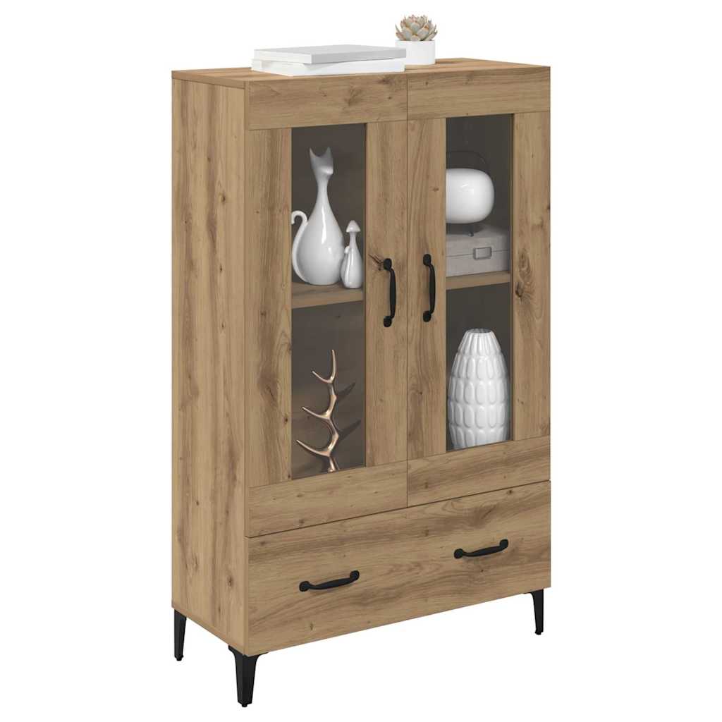Highboard Artisan Oak 70 x 31 x 115 cm Engineered Wood and Iron