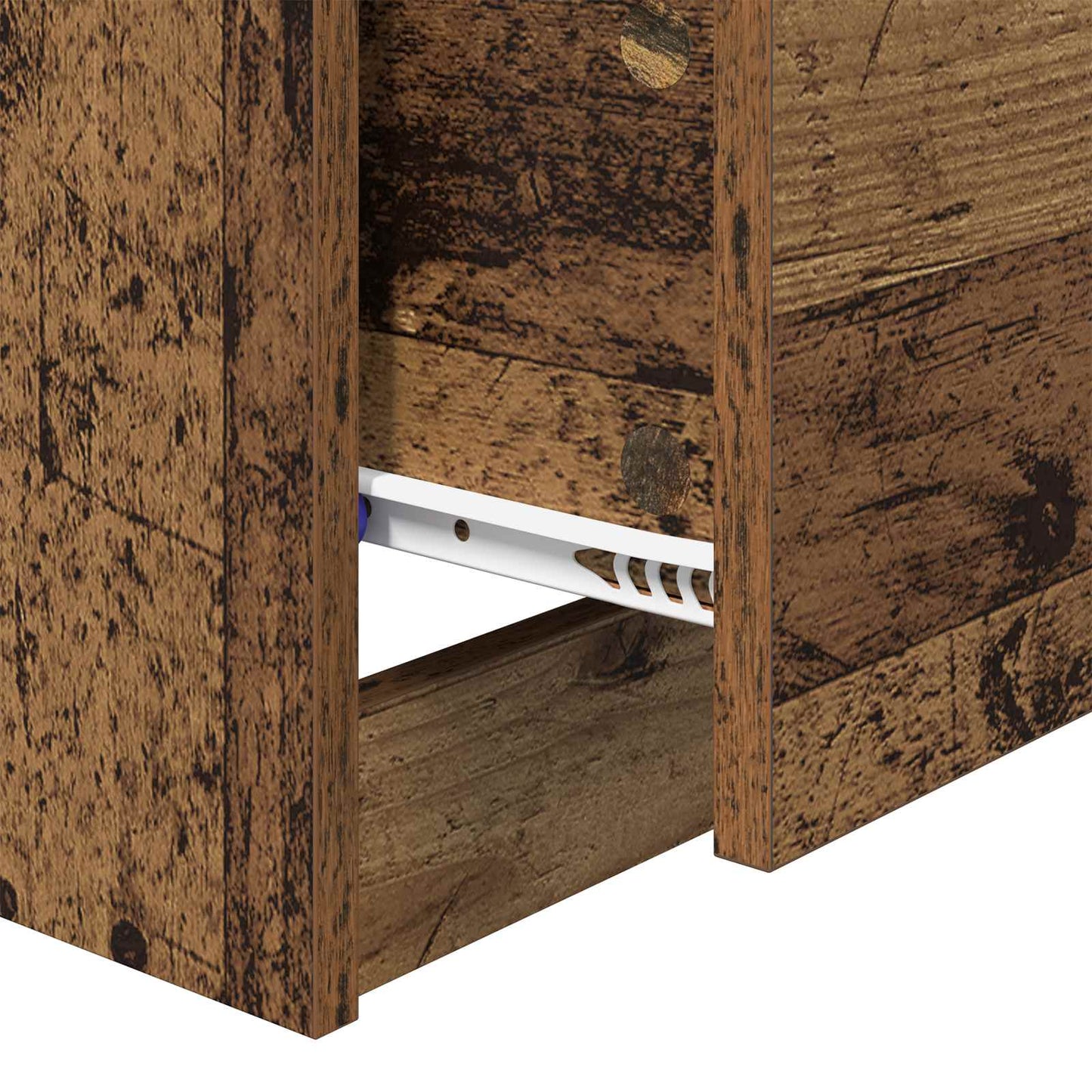 Bedside Cabinet Old Wood 40 x 40 x 63 cm Engineered Wood