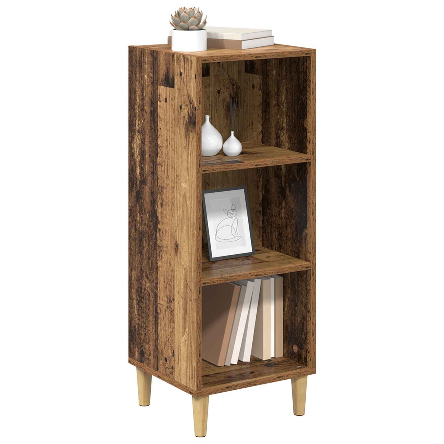 Sideboard Old Wood 34.5 x 32.5 x 90 cm Engineered Wood