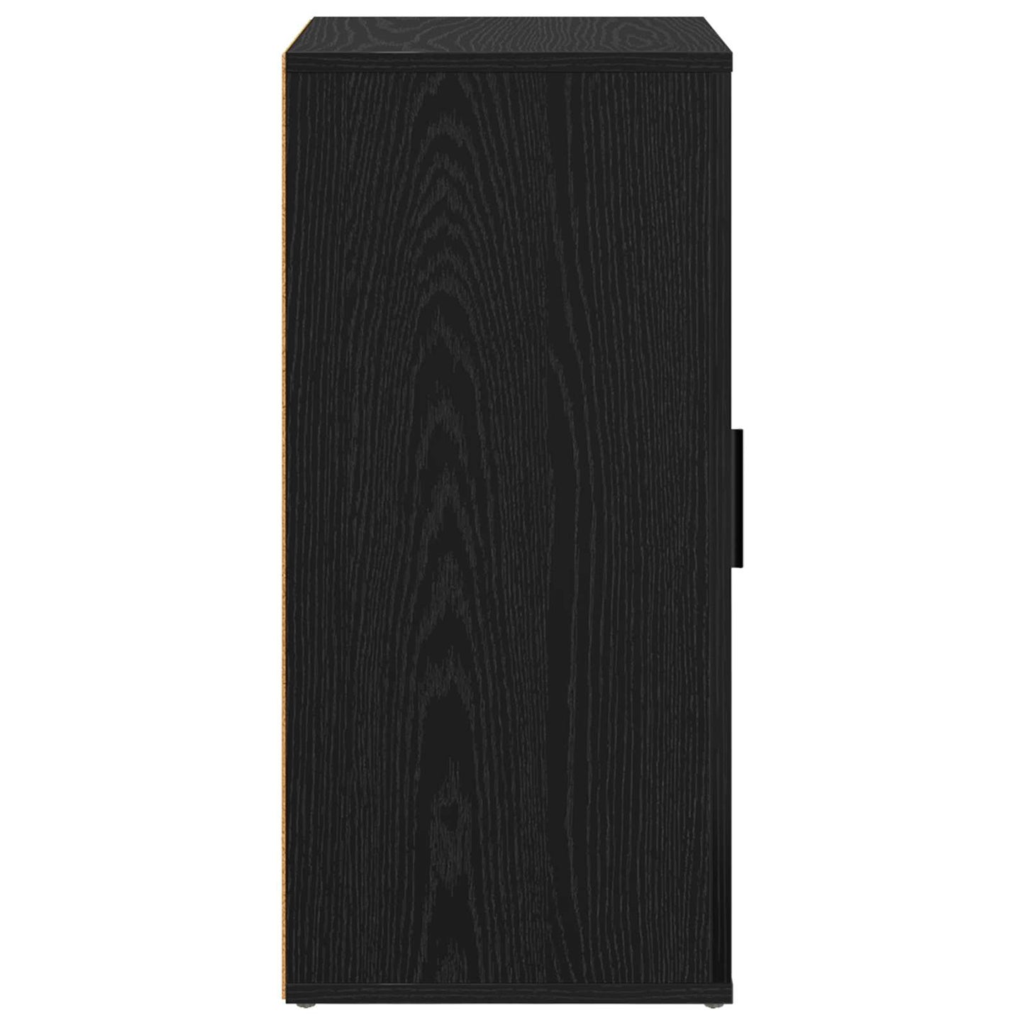 Sideboard Black Oak 40 x 33 x 70 cm Engineered wood