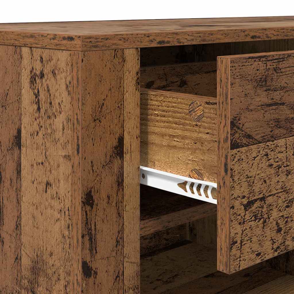 TV Cabinet Old Wood 100 x 35 x 40 cm Engineered Wood
