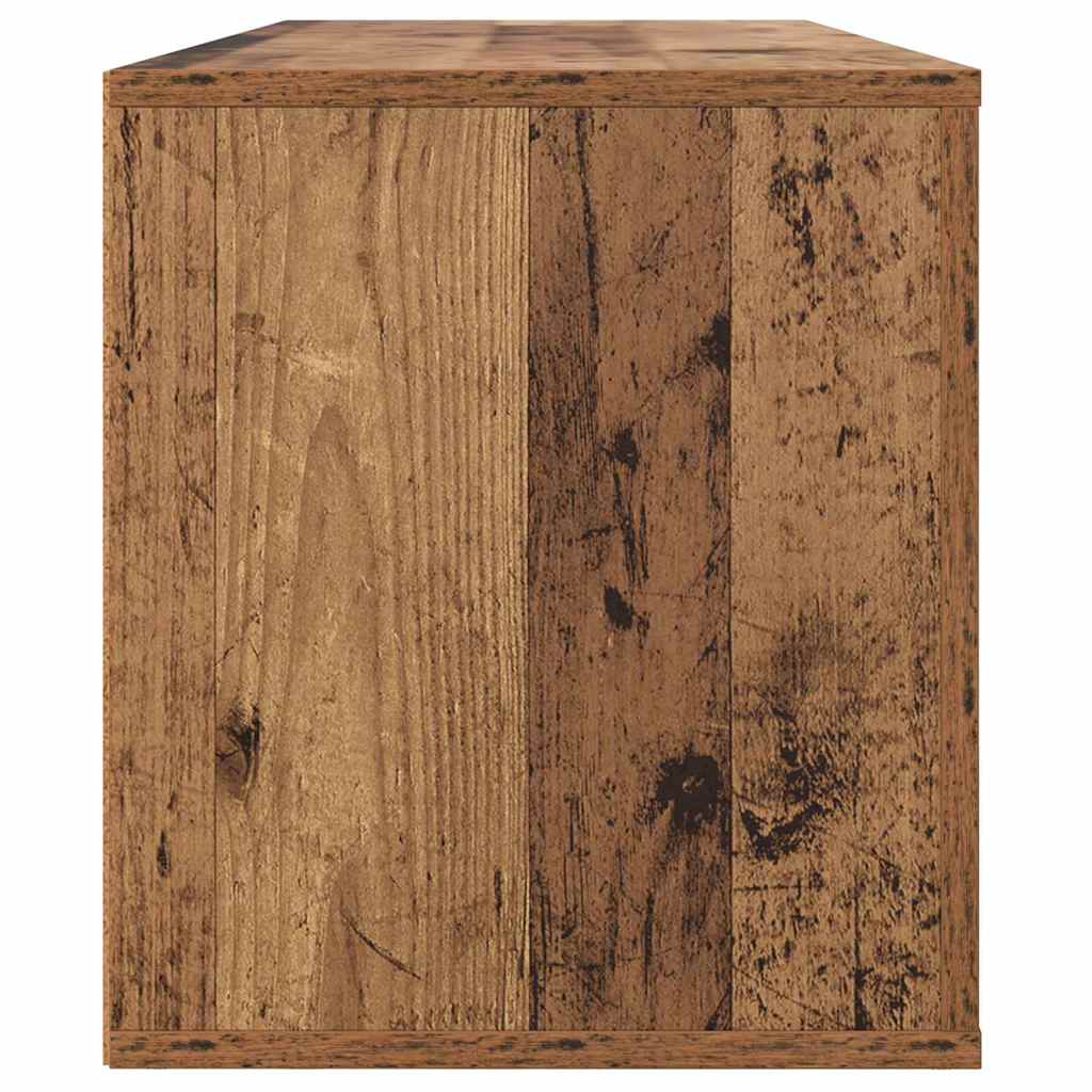 TV Cabinet Old Wood 100 x 35 x 40 cm Engineered Wood