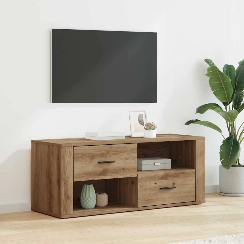 TV Cabinet 100 x 35 x 40 cm Artisan Oak Engineered Wood