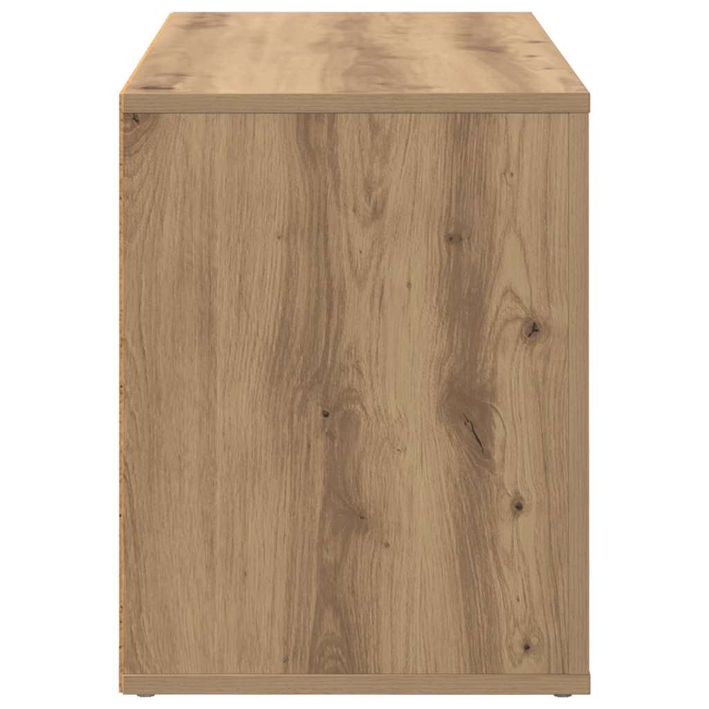 Shoe Rack Artisan oak 75 x 35 x 45 cm Engineered wood