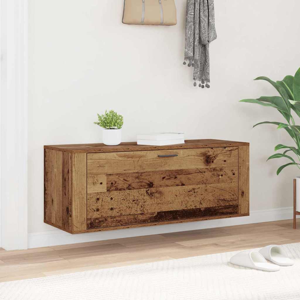 Shoe Cabinet Old wood 100 x 35 x 38 cm Engineered wood