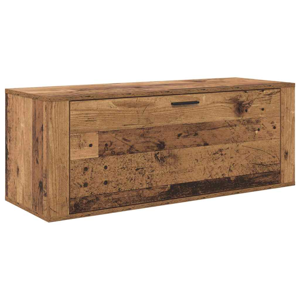 Shoe Cabinet Old wood 100 x 35 x 38 cm Engineered wood