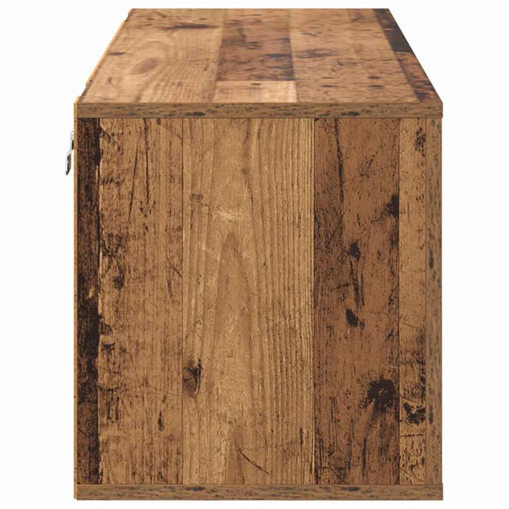 Shoe Cabinet Old wood 100 x 35 x 38 cm Engineered wood