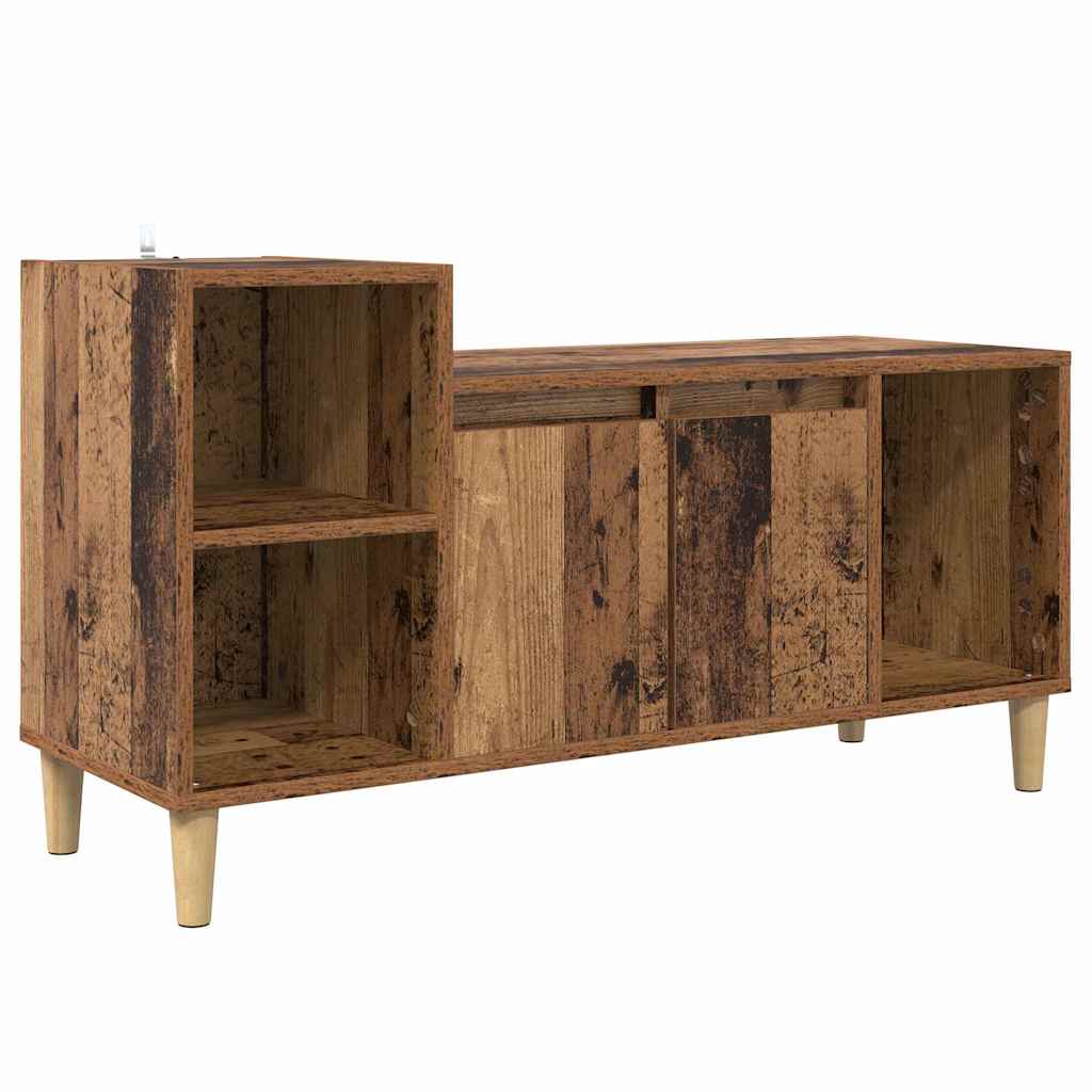 TV Cabinet Old Wood 100 x 35 x 55 cm Engineered Wood