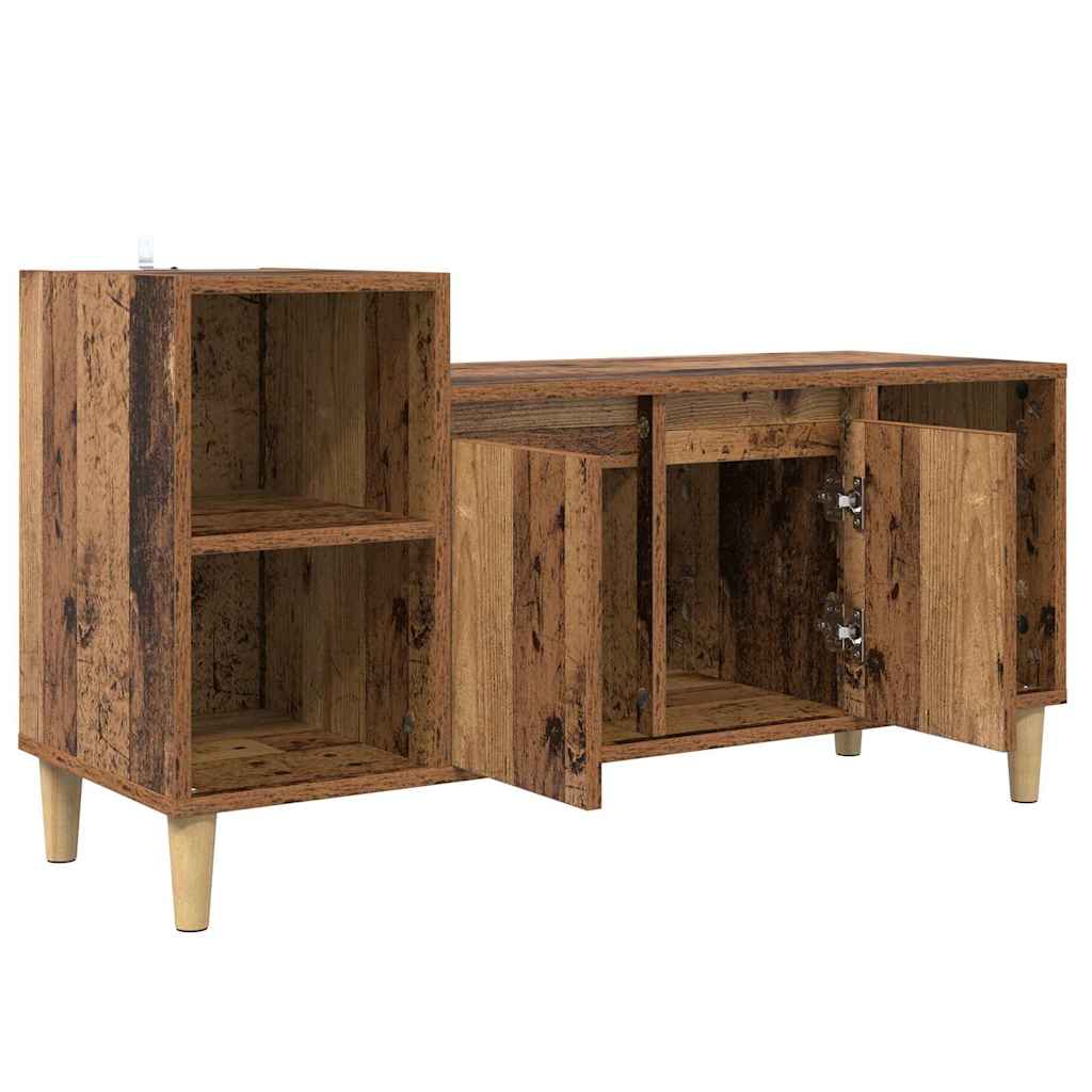 TV Cabinet Old Wood 100 x 35 x 55 cm Engineered Wood