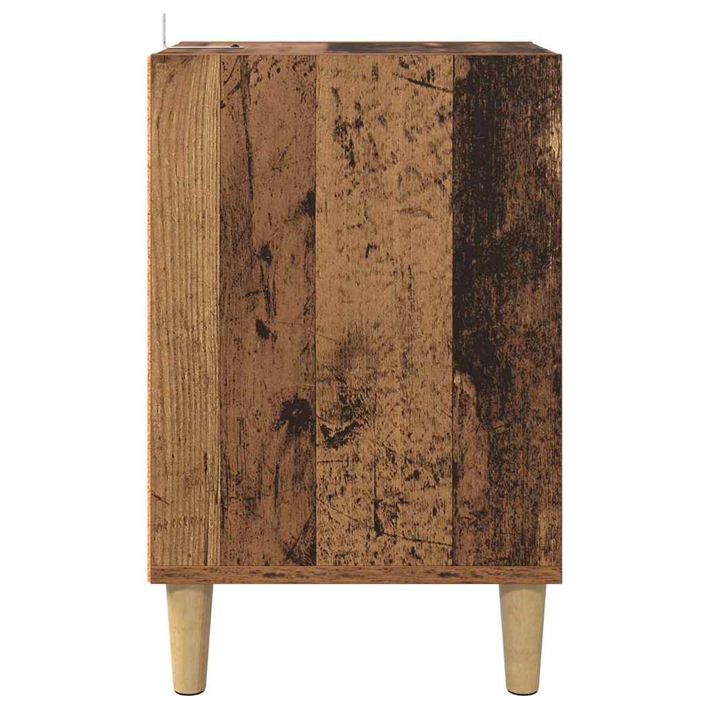 TV Cabinet Old Wood 100 x 35 x 55 cm Engineered Wood