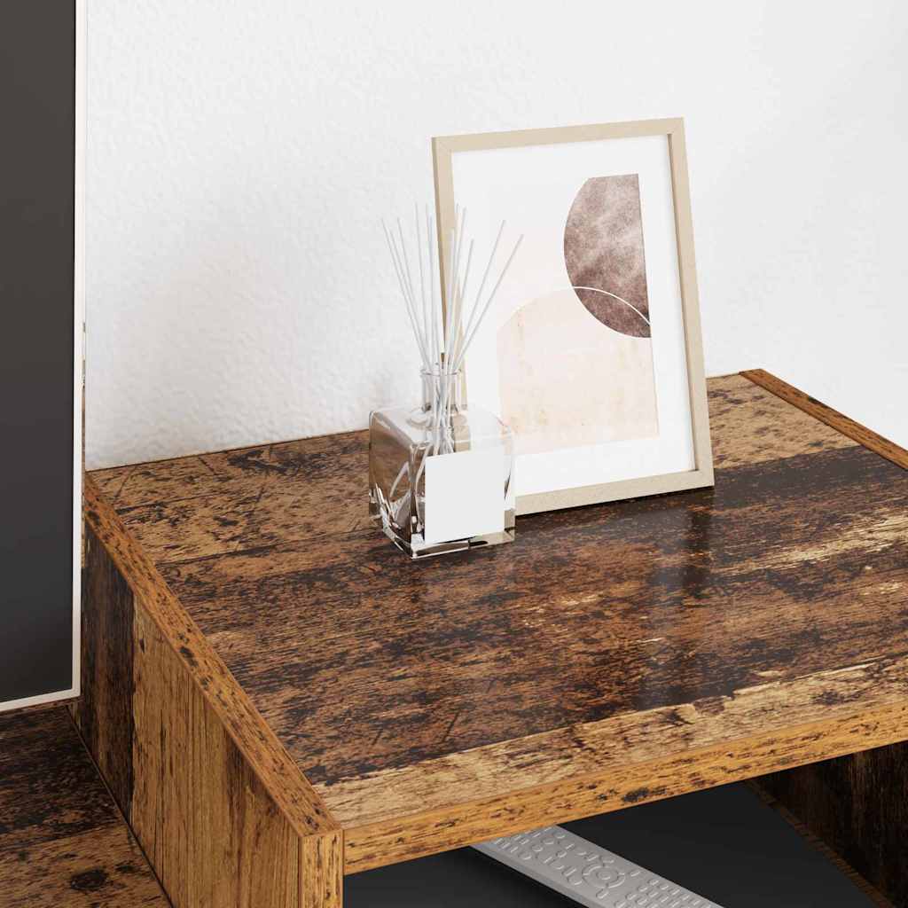 TV Cabinet Old Wood 160 x 35 x 55 cm Engineered Wood