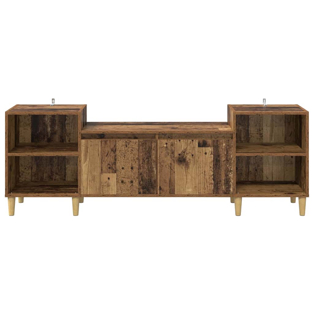 TV Cabinet Old Wood 160 x 35 x 55 cm Engineered Wood