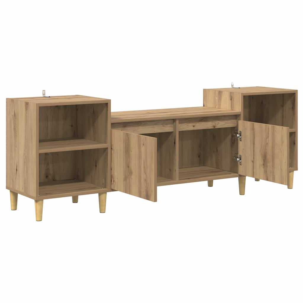 TV Cabinet 160 x 35 x 55 cm Artisan Oak Engineered Wood