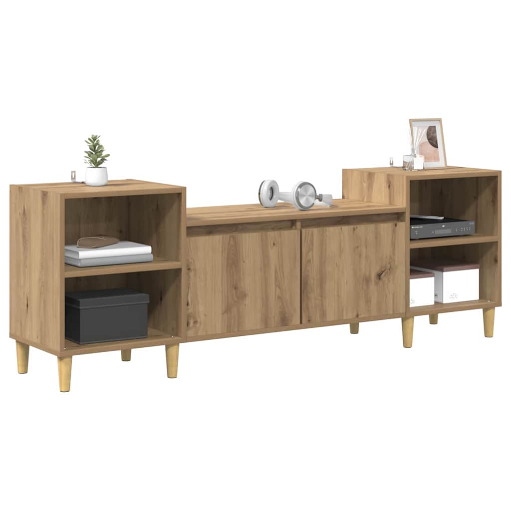 TV Cabinet 160 x 35 x 55 cm Artisan Oak Engineered Wood