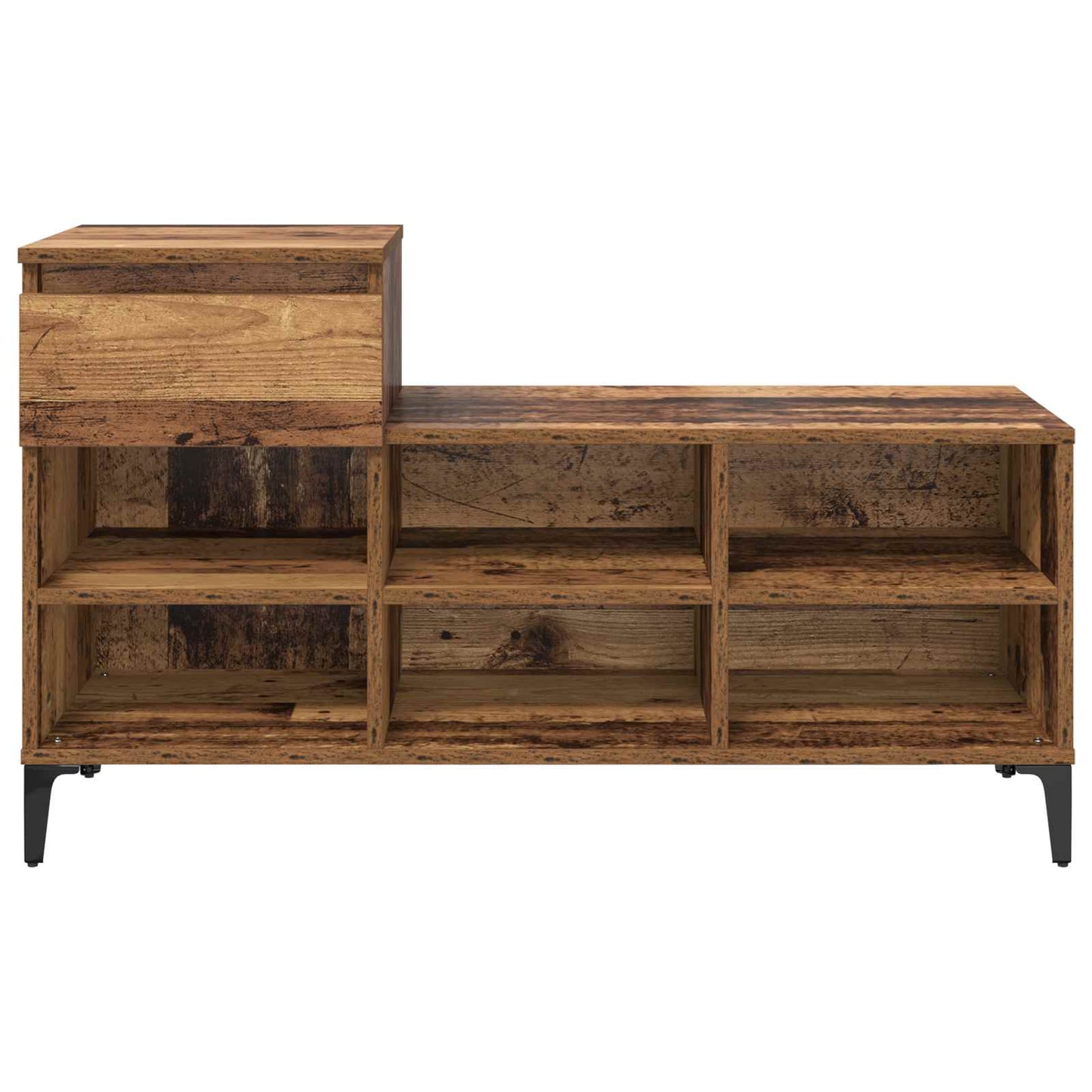 Shoe Cabinet Old wood 102 x 36 x 60 cm Engineered wood