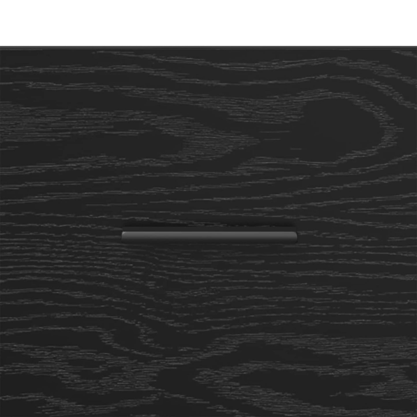 Bedside Cabinet Black Oak 35 x 50 x 60 cm Engineered Wood