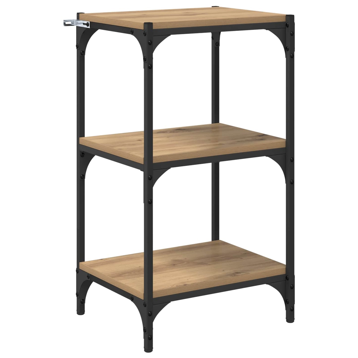 Book Cabinet 3-Tier 40 x 33 x 70.5 cm Engineered wood