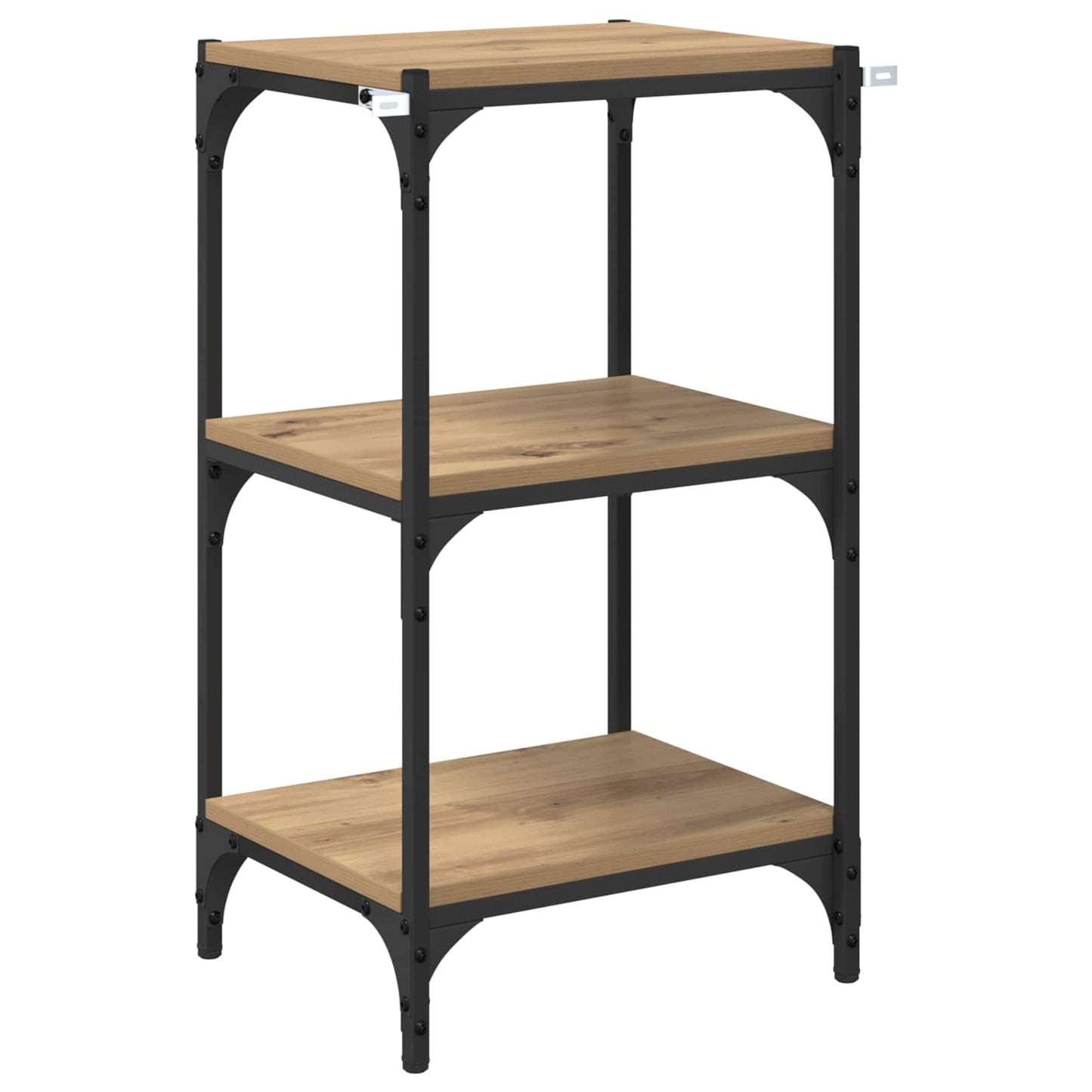 Book Cabinet 3-Tier 40 x 33 x 70.5 cm Engineered wood