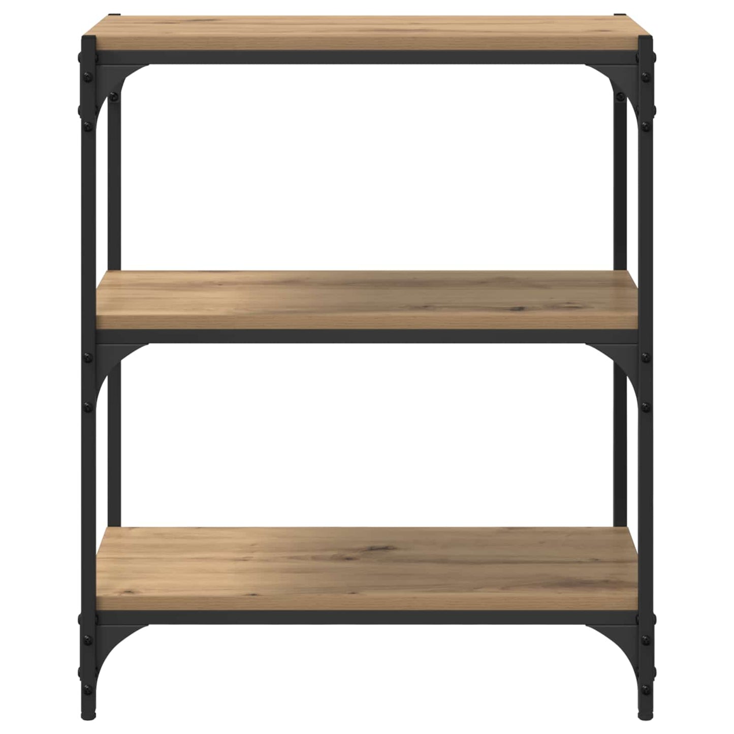 Book Cabinet 3-Tier 60 x 33 x 70.5 cm Engineered wood