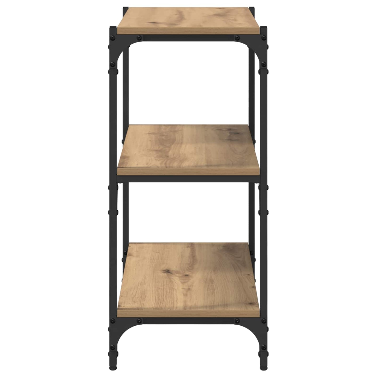 Book Cabinet 3-Tier 60 x 33 x 70.5 cm Engineered wood