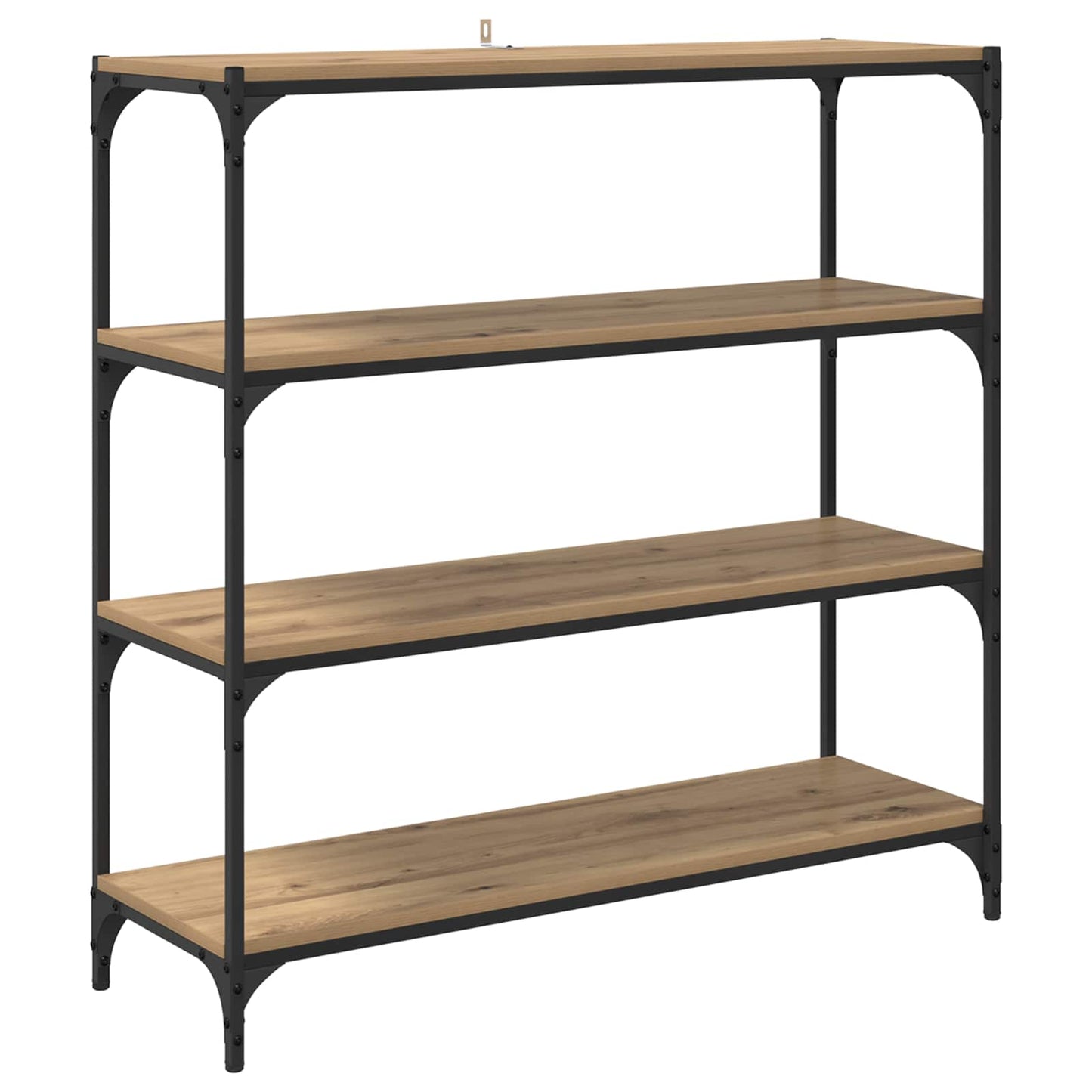 Book Cabinet 3-Tier 100 x 33 x 100 cm Engineered wood