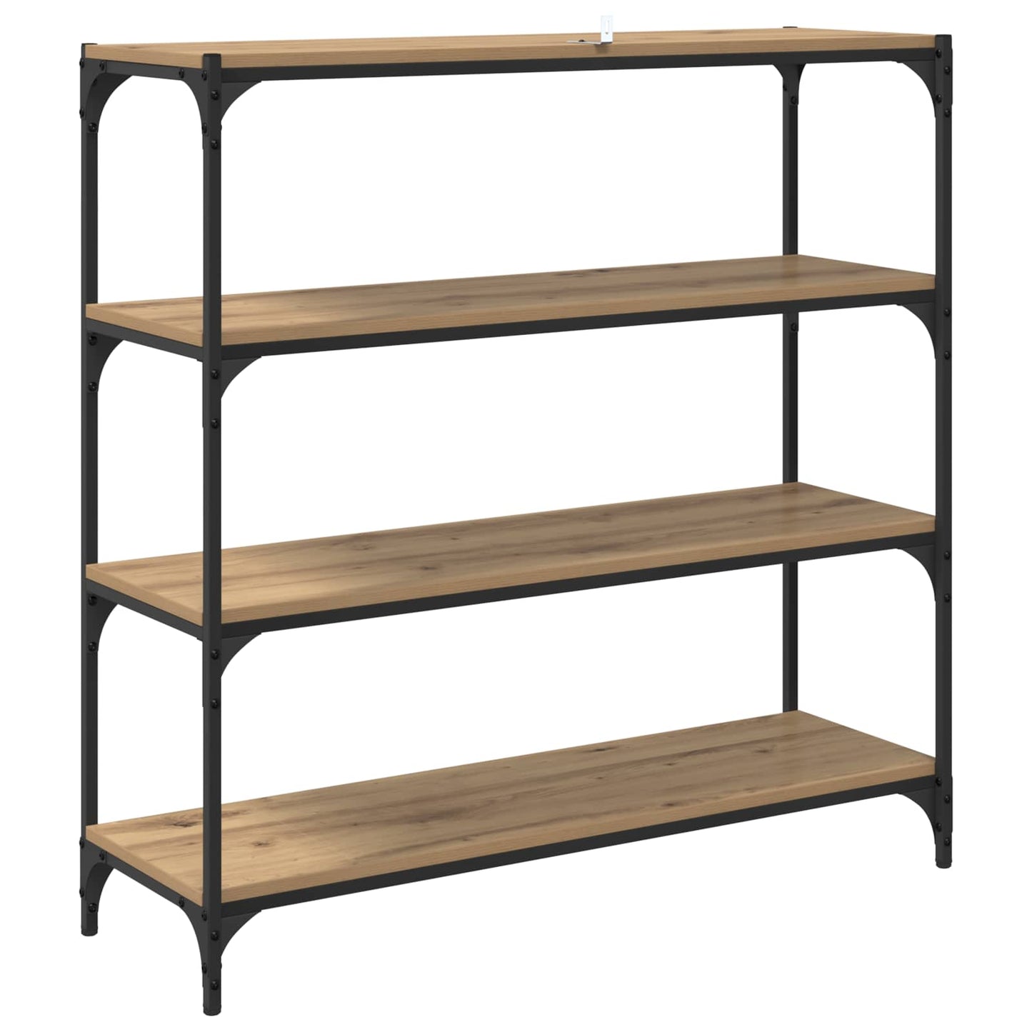 Book Cabinet 3-Tier 100 x 33 x 100 cm Engineered wood
