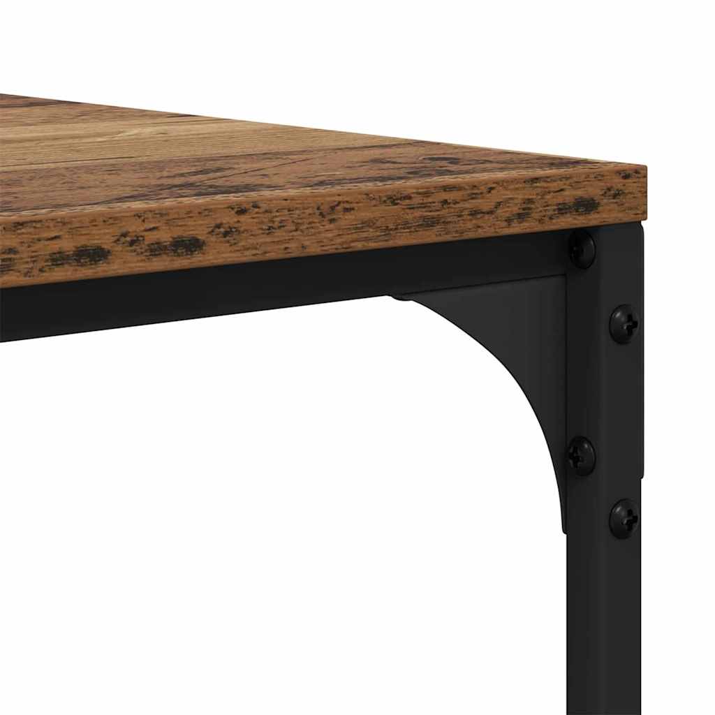 Coffee Table Old Wood 100 x 50 x 35 cm Engineered Wood