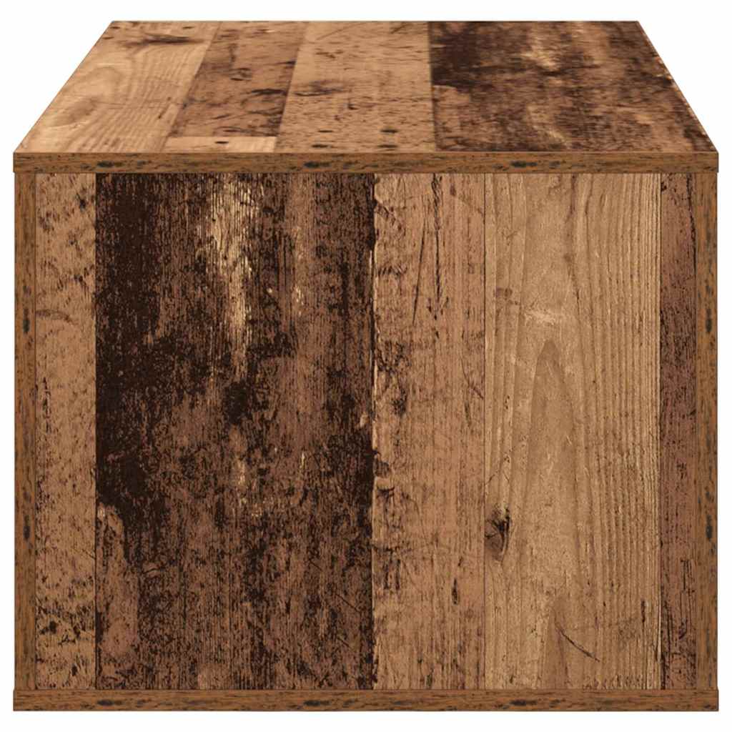 Coffee Table Old Wood 80 x 50 x 40 cm Engineered Wood