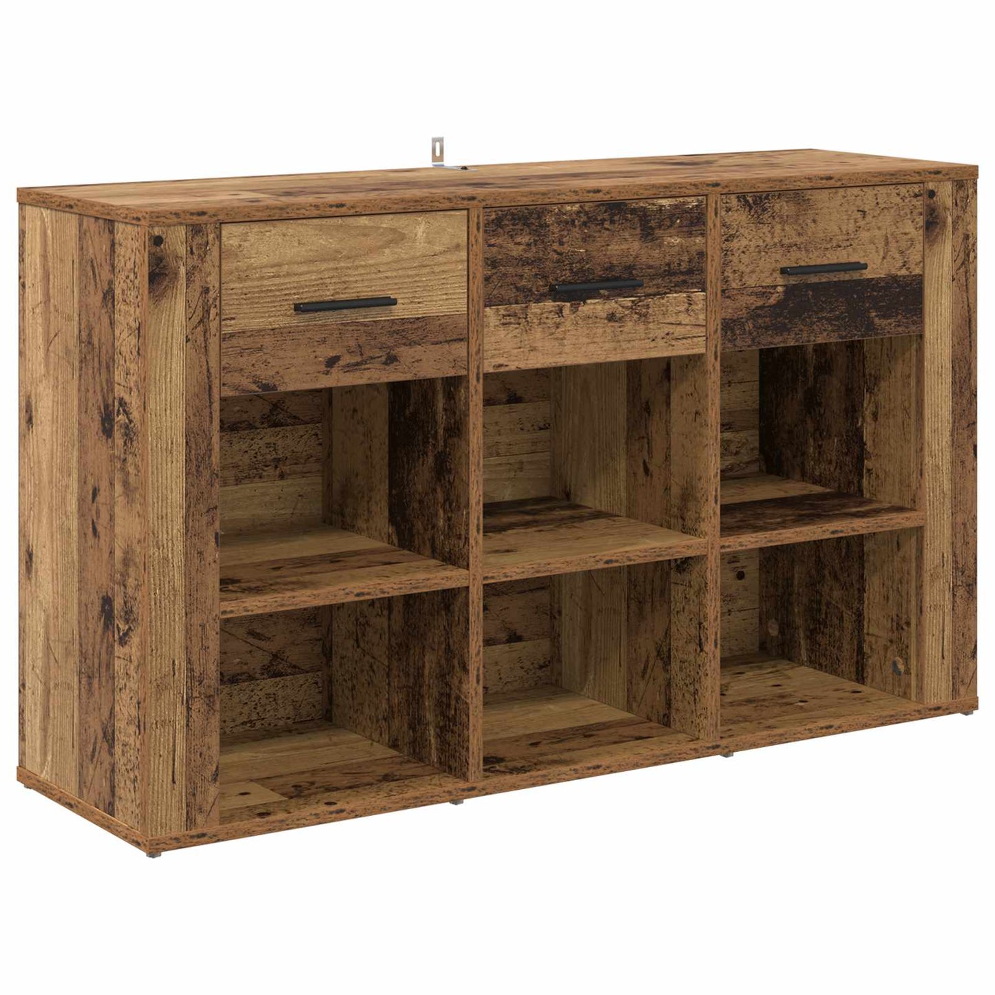 Sideboard Old Wood 100 x 30 x 59.5 cm Engineered Wood