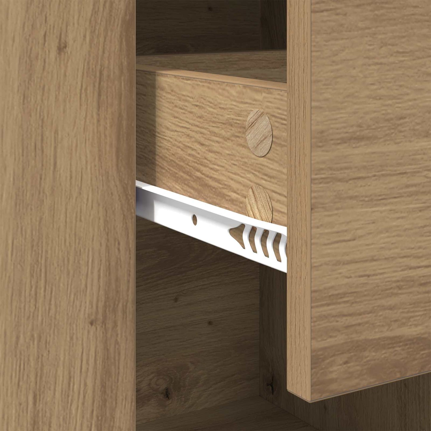 Sideboard Artisan Oak 100 x 30 x 59.5 cm Engineered Wood