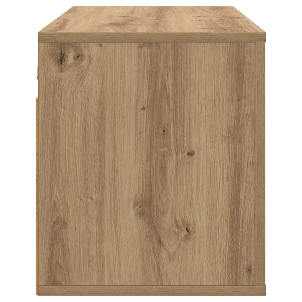 80 x 34.5 x 40 cm Artisan Oak Engineered Wood