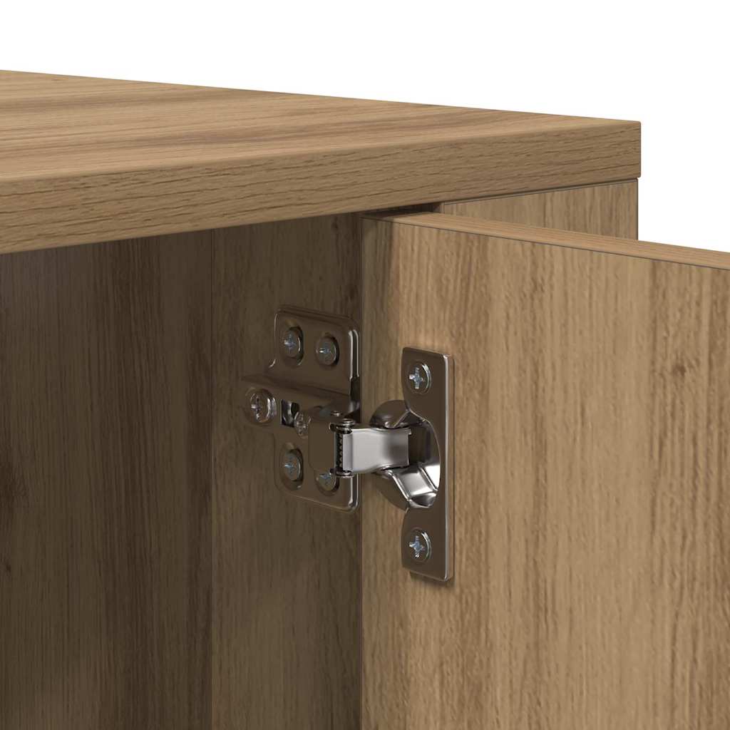 Wall Mounted TV Cabinet Artisan Oak 100 x 34.5 x 40 cm