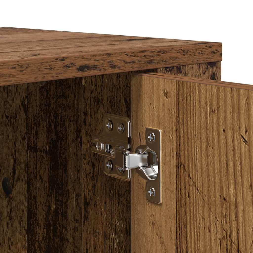 TV Cabinet Old Wood 100 x 31.5 x 35 cm Engineered Wood