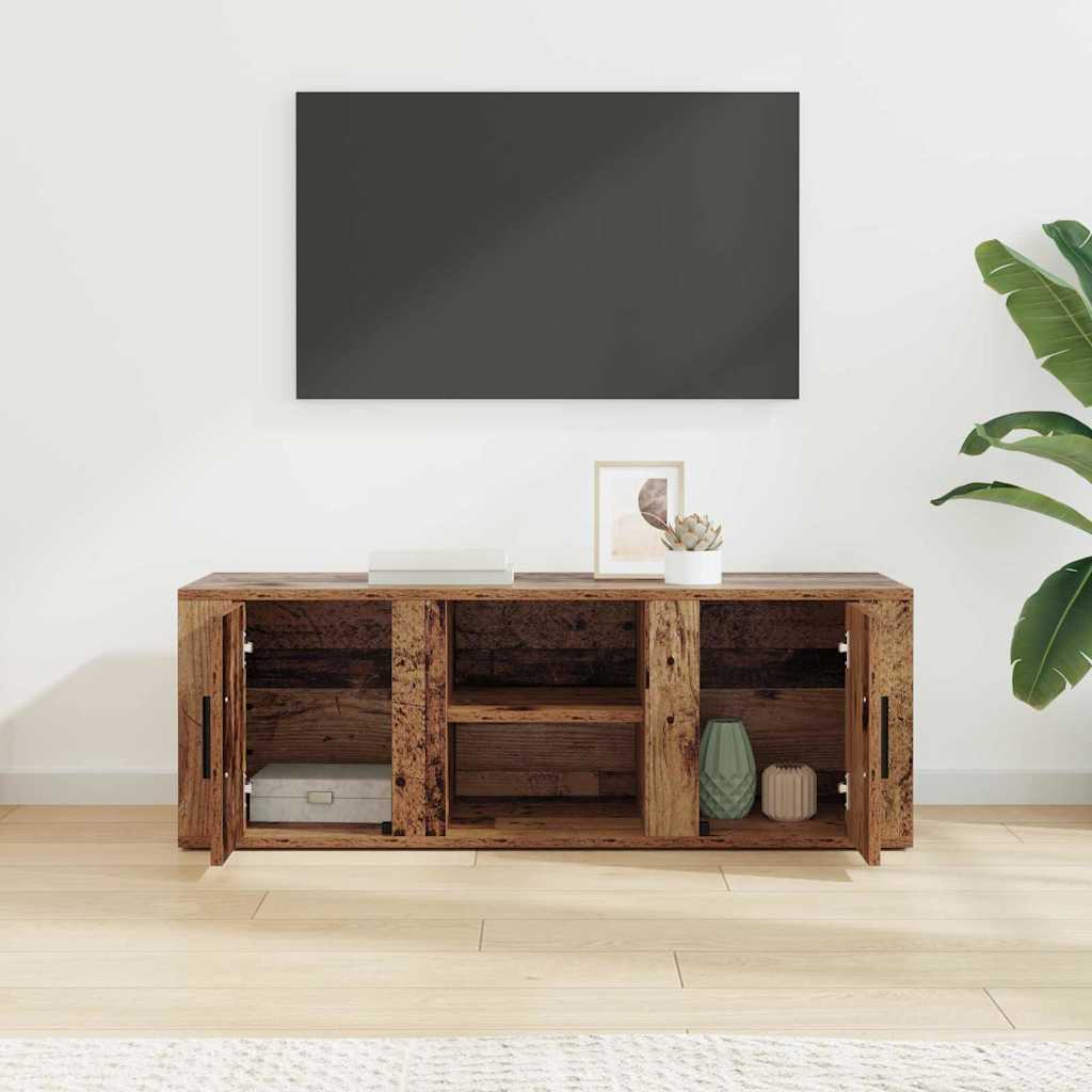 TV Cabinet 100 x 31.5 x 35 cm Old Wood Engineered Wood
