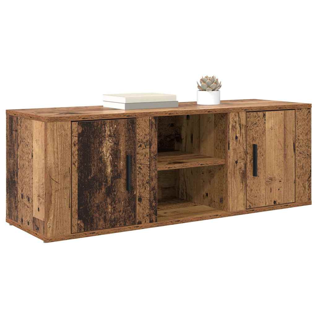 TV Cabinet 100 x 31.5 x 35 cm Old Wood Engineered Wood