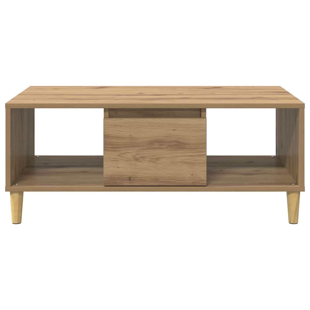 Coffee Table Artisan Oak 90 x 50 x 26.5 cm Engineered Wood