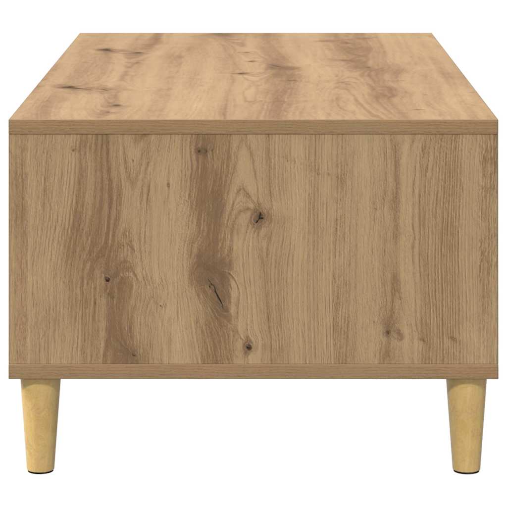 Coffee Table Artisan Oak 90 x 50 x 26.5 cm Engineered Wood