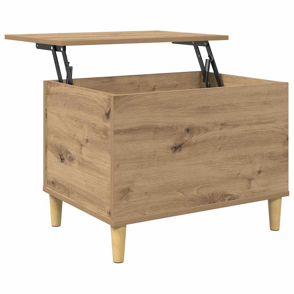 Bedside Cabinet Artisan Oak 60 x 44.5 x 45 cm Engineered Wood