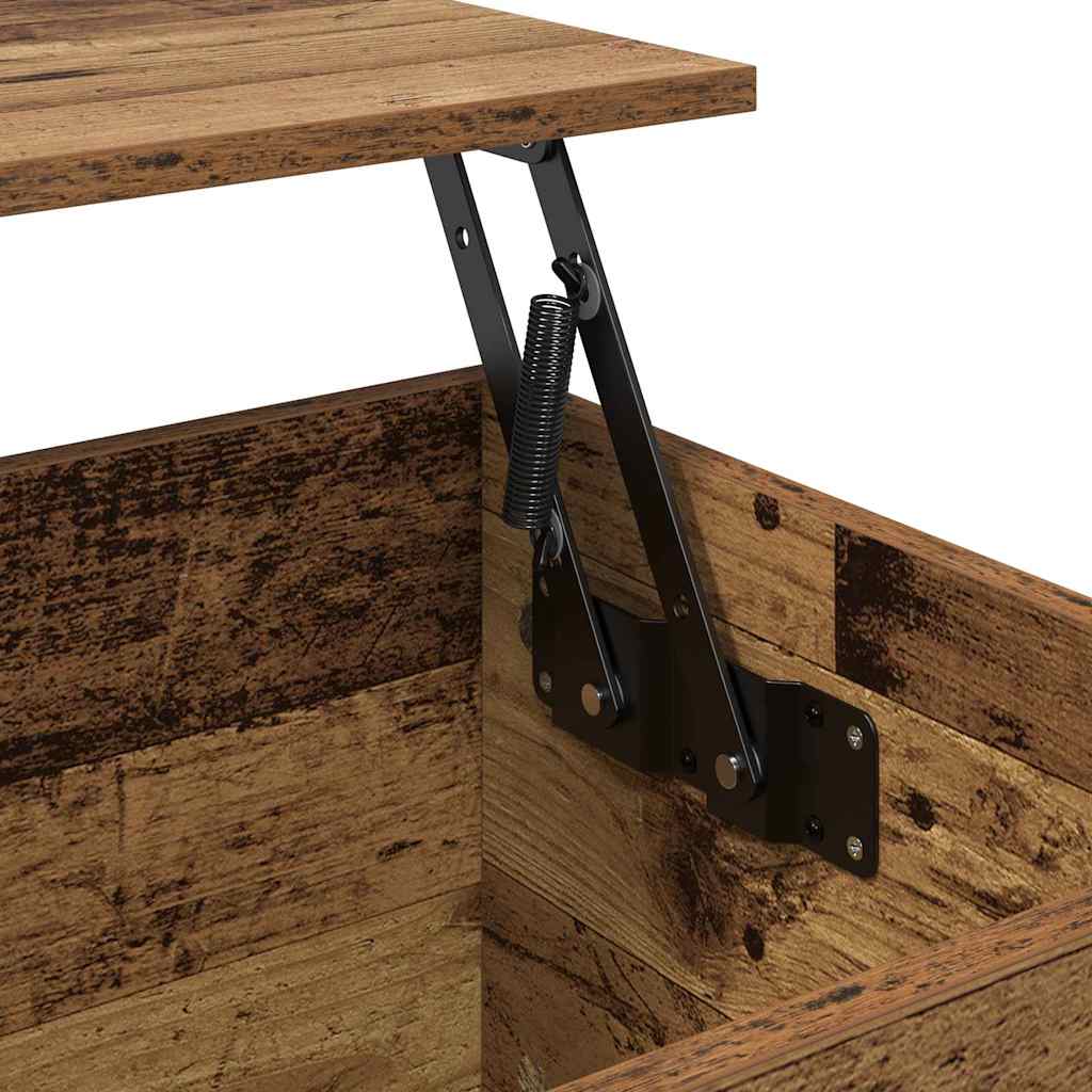 Coffee Table Old Wood 60 x 44.5 x 45 cm Engineered Wood