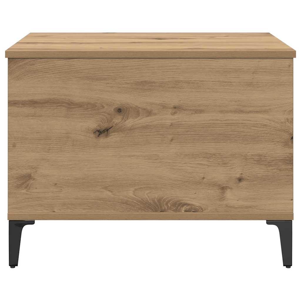 Coffee Table Artisan Oak 60 x 44.5 x 45 cm Engineered Wood