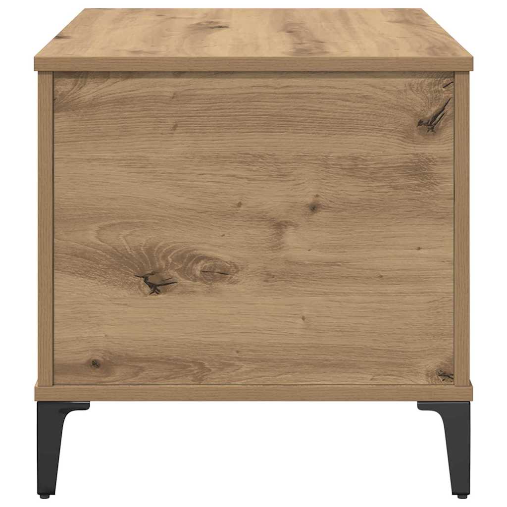 Coffee Table Artisan Oak 60 x 44.5 x 45 cm Engineered Wood