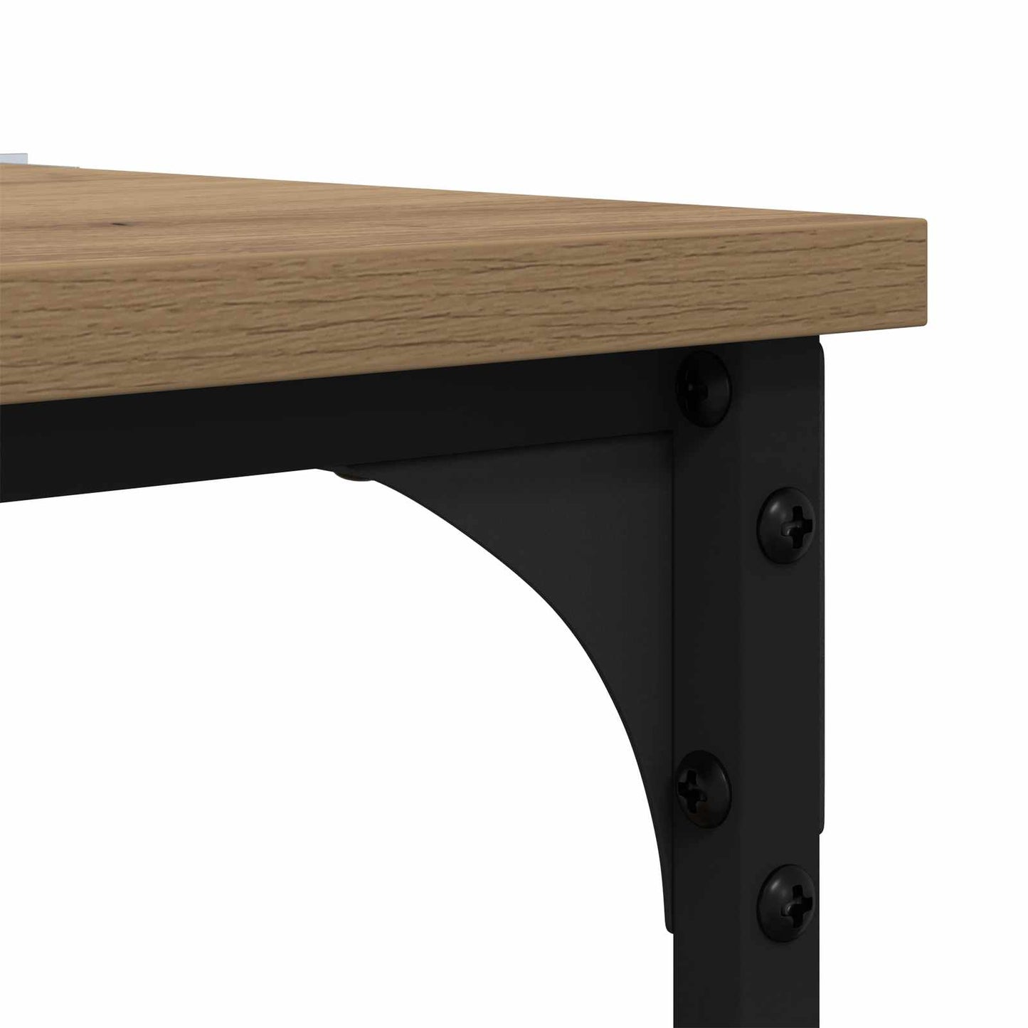 Side Table Artisan Oak 40 x 30 x 75 cm Engineered Wood