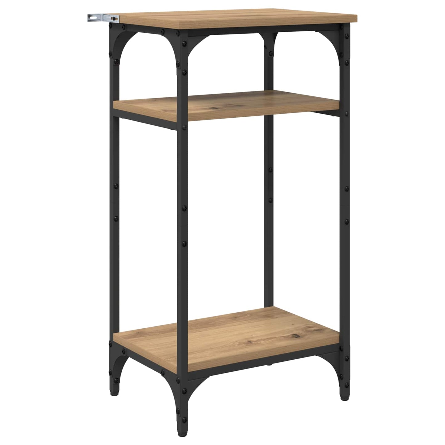 Side Table Artisan Oak 40 x 30 x 75 cm Engineered Wood