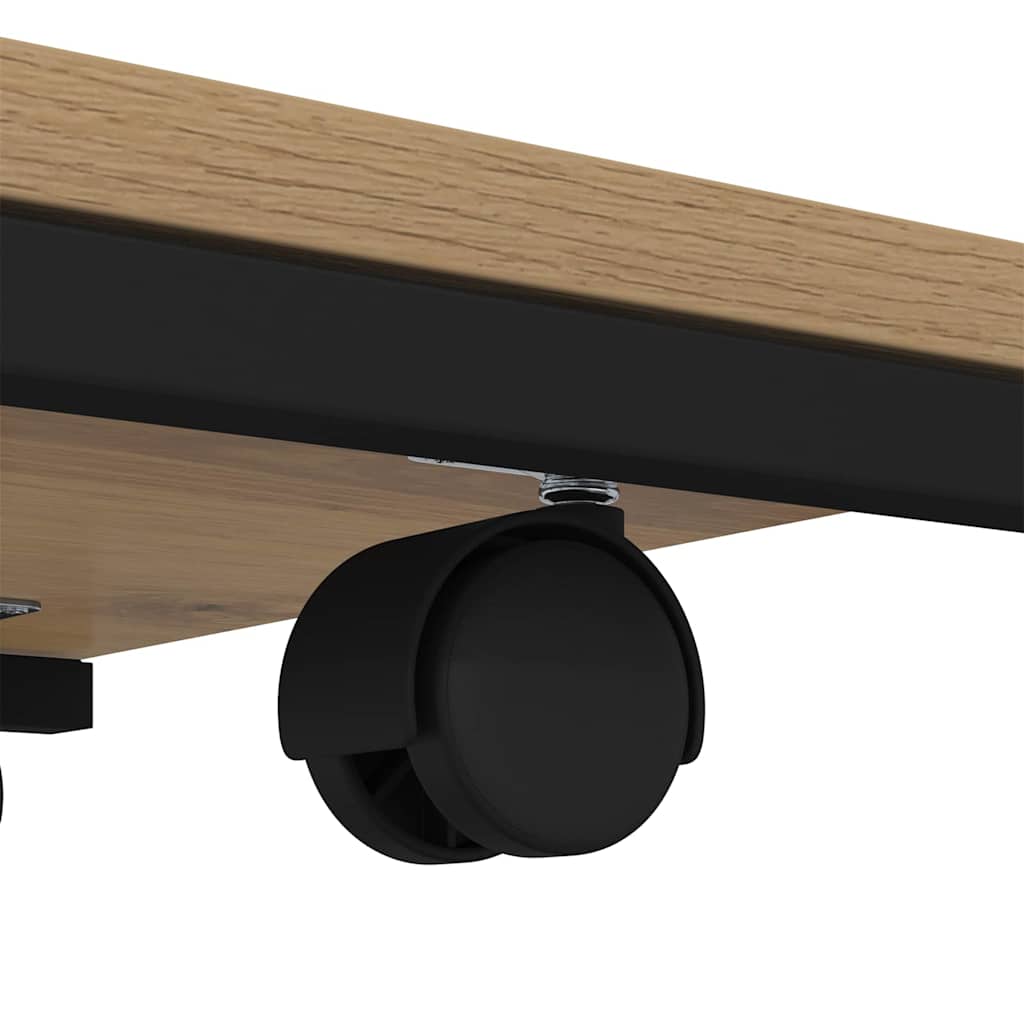 Side Table Artisan Oak 50 x 35 x 55.5 cm Engineered Wood
