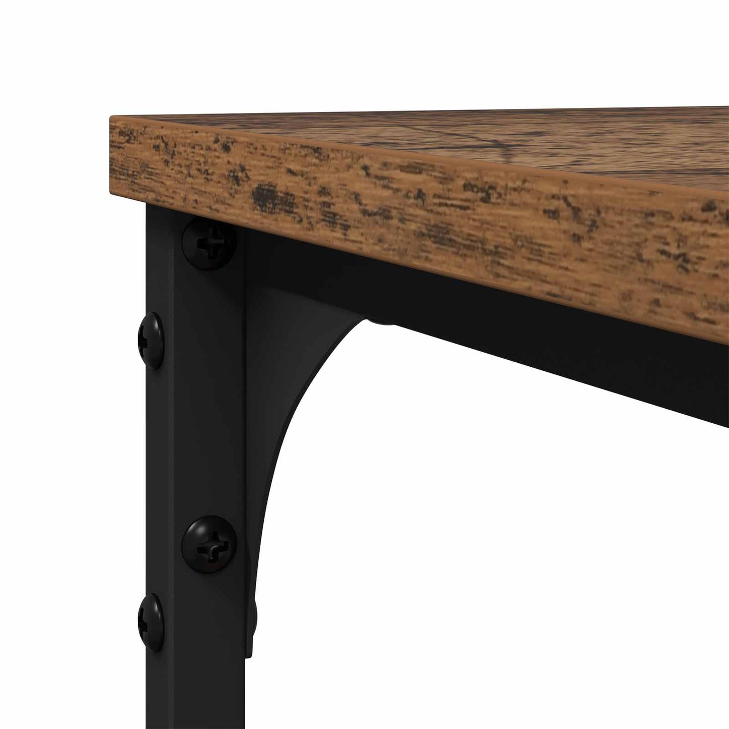 Side Table Old Wood 50 x 35 x 52 cm Engineered Wood
