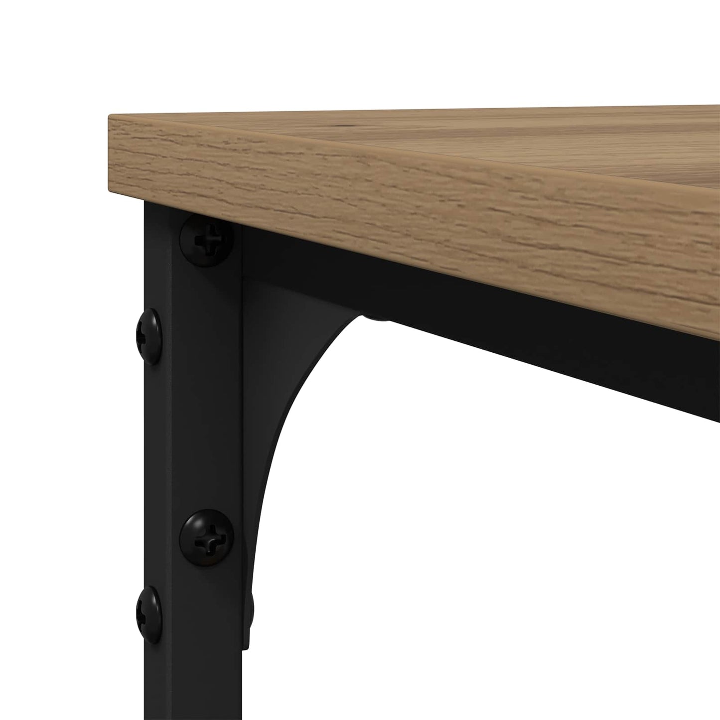 Side Table Artisan Oak 50 x 35 x 52 cm Engineered Wood